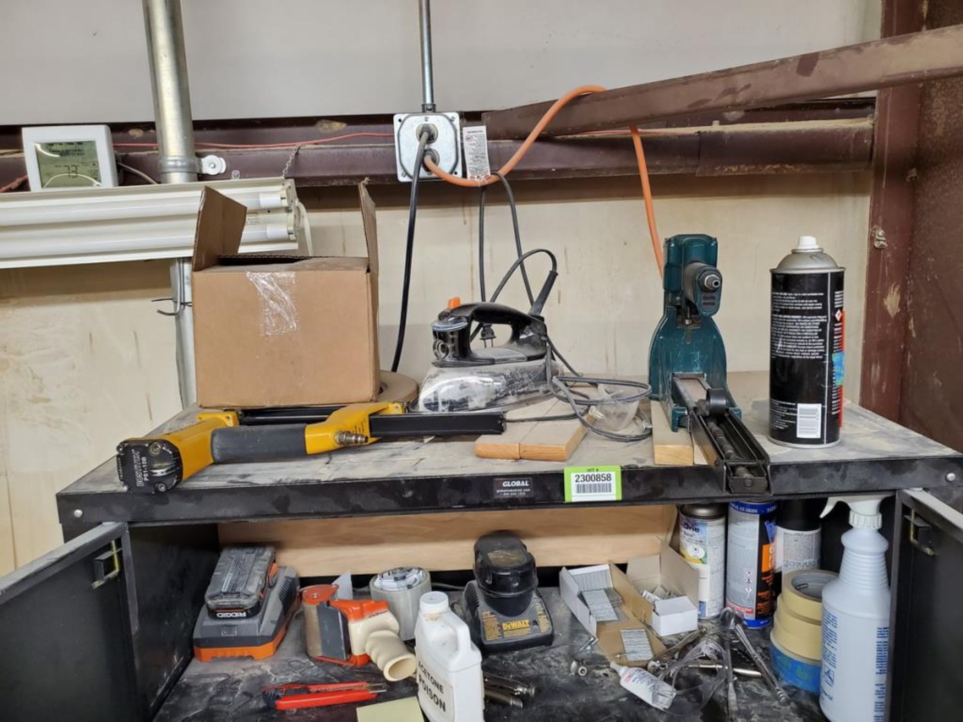 Cabinets with Various Tools - Image 8 of 8