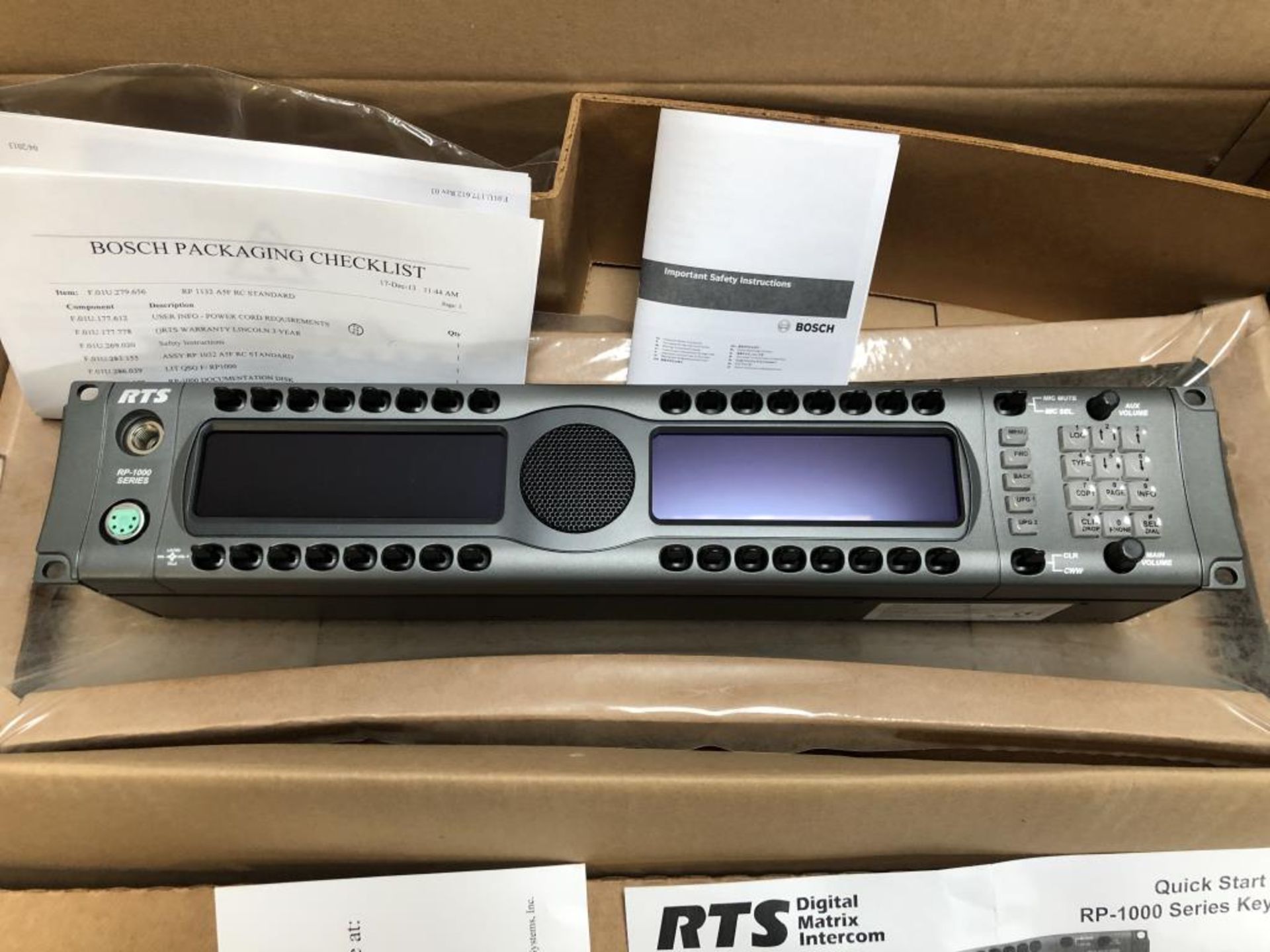 RP-1000 Series Keypanel - Image 2 of 7