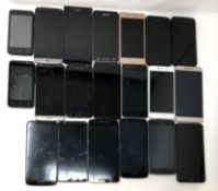 Twenty pre-owned smartphones sold for parts including Samsung, Sony, LG, Xiaomi and Motorola (All