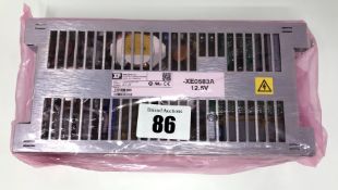 An as new XP Power CCH600PS12-XE0583A AC/DC Enclosed Power Supply (Input: 100-240V 50/60Hz 8.9A