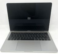 A pre-owned MacBook Pro (13-inch, 2017, Two Thunderbolt 3 ports) A1708 in Silver (Serial: