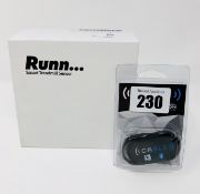 A North Pole Engineering Runn Treadmill Smart Sensor (Complete in box, possibly pre-owned) and an as