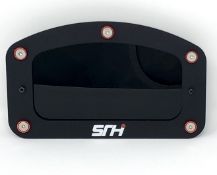 A boxed as new Sim Racing Hardware G Force LCD Display with USB cable and mount bracket (Box opened,