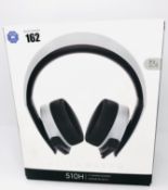 A boxed as new Alienware 510H 7.1 Wired Gaming Headset AW510H in Lunar Light (Boxed opened).