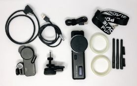 A pre-owned PDMOVIE Remote Air 4 Single Motor Wireless Lens Control Kit (PD2-HT 2040MAH 3.7V).