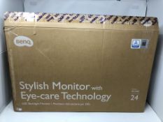 A boxed as new BenQ GL2460BH 24