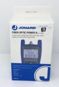 A boxed as new Jonard Tools FPM-50 Fibre Optic Power Meter (Box opened).