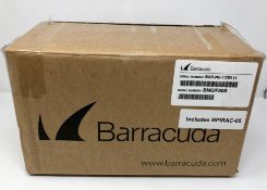 A boxed as new Barracuda CloudGen Firewall F80B Security Appliance (BNGIF80B) with BPIRAC-05