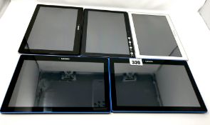 Five Lenovo tablets sold for parts; three TAB 10 TB-X103F, a TAB 10 TB-X103F and a TAB 4 10 TB-X304L