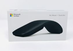 A boxed as new Microsoft Arc Bluetooth Mouse 1791 in Black (Box sealed).