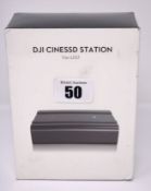 A boxed as new DJI CineSSD Station for Inspire 2 Quadcopter(Ver:UG1 Model: PRO5GU3) (Box sealed).