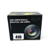 A boxed as new ELP 5-50mm Varifocal Lens 8MP USB Camera Module (Box opened).
