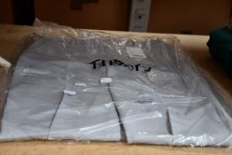 A pair of as new Theory Treeca cropped trousers in mist blue (Size 2 - RRP $295).