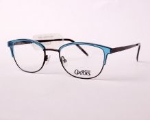 A pair of as new Oxibis glasses frames with clear glass (RRP £230).