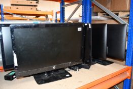Five pre-owned HP 2211x 21.5