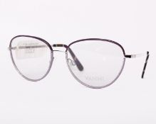 A pair of as new Vanni glasses frames with clear glass (RRP £220).
