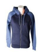 An as new Superdry Cropped Azure trench coat (UK 12) and a Superdry Classic Raglan zip hood (S).