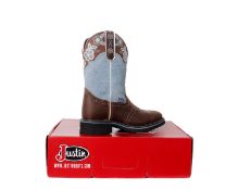 One pair of lady's boxed as new Justin Dusty Blue Gypsy Boots L9950 (UK 4.5).
