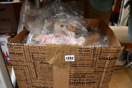 Eleven as new Stieff soft toys to include Lita Lamb 30cm and Toni Hund 28cm.