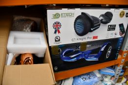 Three as new hoverboards, all with chargers.