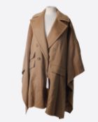 An as new Max Mara Eureka camel cape coat (S - RRP £1407).
