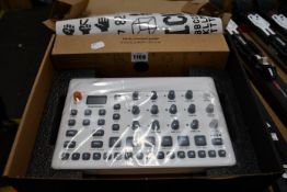 One boxed as new Elektron groove box six track sample player (Model: sample).