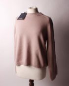 An as new 'S MaxMara Pagella (M) pink jumper.
