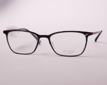 A pair of as new P+US Combo glasses frames with clear glass (RRP £210).