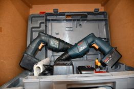 Two pre-owned Bosch GSB 9,6 VES-2 drills (One body only).