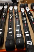 A pair of pre-owned Swix Trac Carbon Classic Rollefella Rolla skis (Size medium).