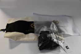 An as new ViX Paula Hermanny Ella triangle top in black (S - RRP $112).