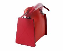 An as new Decke leather handbag.