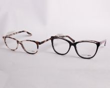 Two pairs of as new William Morris glasses frames with clear glass (RRP £170).