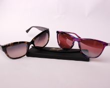 Two pairs of as new Maui Jim sunglasses.