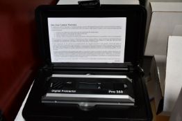 One boxed as new PRO 360 digital protractor (360 degree).