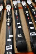 A pair of pre-owned Swix Trac Carbon Classic Rollefella Rolla skis (Size medium).
