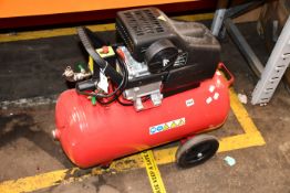 A Clarke Panther 50L air compressor, Panther 10/500, 240 volt.