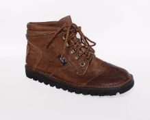 One pair of boxed Rigby Courteney Safari Boots in buffalo brown (10.5).