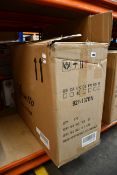 A boxed as new Vinsetto extra padded office chair in a tan finish.