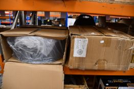 Two boxed as new alloy wheels in sizes 