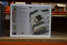 Two boxed as new Rowan Mako Cotton Baby Keepsake 8 Ball Colour Pack (Blue).