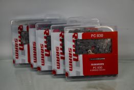 Ten boxed as new SRAM PC-1110 11 Speed Chains (Solid pin, 114 links).