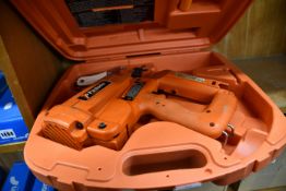 A pre-owned Paslode impulse nail gun (IM-250 ii).