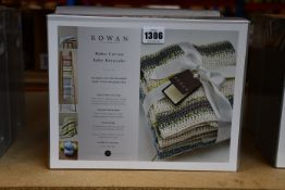 Two boxed as new Rowan Mako Cotton Baby Keepsake 8 Ball Colour Pack (Blue).