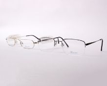 Two pairs of as new Air Pro-Optic glasses frames with clear glass (RRP £150 and £180).