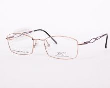 A pair of as new Airlight glasses frames with clear glass (RRP £220).