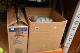 One boxed as new Brother sewing machine to include eight packs of Rowan cotton glaze wool.