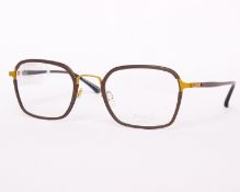 A pair of as new P+US Combo glasses frames with clear glass (RRP £210).