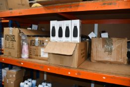 A quantity of drinks bottles, flasks and related items.