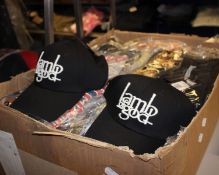 A large quantity of as new rock t-shirts to include Led Zeppelin, Iron Maiden and Lamb of God (